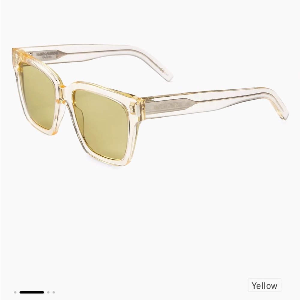 New Saint Laurent Rectangular Sunglasses - image 1